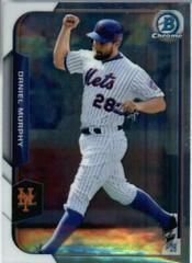 Daniel Murphy #5 Baseball Cards 2015 Bowman Chrome Prices