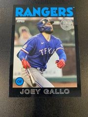 Joey Gallo [Black] #86B-10 Baseball Cards 2021 Topps 1986 35th Anniversary Prices