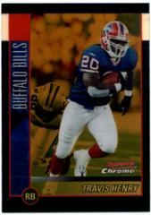 Travis Henry [Gold Refractor] Football Cards 2002 Bowman Chrome Prices