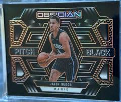 Jalen Suggs [Orange] Basketball Cards 2021 Panini Obsidian Pitch Black Prices