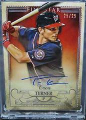 Trea Turner [Rainbow] #FSA-TTR Baseball Cards 2016 Topps Five Star Autographs Prices