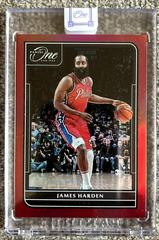 James Harden [Red] Basketball Cards 2021 Panini One and One Prices