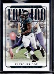 Fletcher Cox Football Cards 2018 National Treasures Top 100 Collection Prices