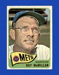 Roy McMillan #45 Baseball Cards 1965 Topps Prices
