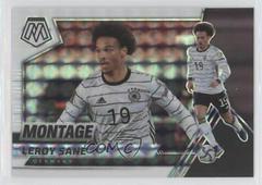 Leroy Sane [White] Soccer Cards 2021 Panini Mosaic Road to FIFA World Cup Montage Prices