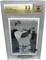 Aaron Judge [Black & White Autograph] Baseball Cards 2017 Topps Archives Snapshots Prices