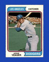 Steve Yeager #593 Baseball Cards 1974 O Pee Chee Prices
