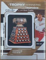 Gordie Howe [Art Ross] #P-13 Hockey Cards 2023 O-Pee-Chee Trophy Patch Prices