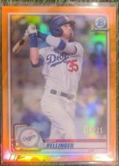 Cody Bellinger [Orange Refractor] Baseball Cards 2020 Bowman Chrome Prices