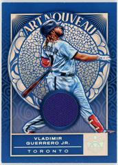 Vladimir Guerrero Jr. [Silver] #AN-VGJ Baseball Cards 2022 Panini Diamond Kings Art Nouveau Prices