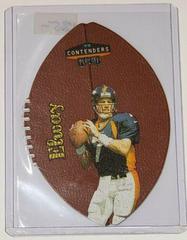 John Elway [Gold] #23 Football Cards 1998 Playoff Contenders Leather Prices