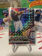 Ronald Acuna Jr. [Mosaic] #SW-5 Baseball Cards 2022 Panini Mosaic Swagger Prices