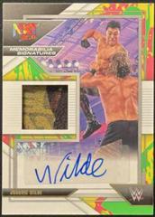 Joaquin Wilde Wrestling Cards 2022 Panini NXT WWE Memorabilia Signatures Prices