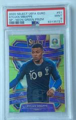 Kylian Mbappe [Green Prizm] Soccer Cards 2020 Panini Select UEFA Euro Prices