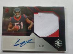Will Anderson Jr. [Ruby Spotlight Rookie Patch Autograph] #140 Football Cards 2023 Panini Limited Prices