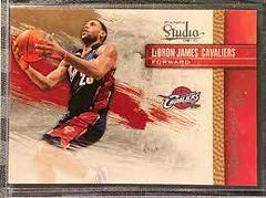 Lebron James Basketball Cards 2009 Panini Studio Masterstrokes Prices