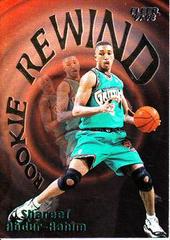 Shareef Abdur-Rahim #1 Basketball Cards 1997 Fleer Rookie Rewind Prices