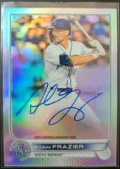Adam Frazier [Refractor] Baseball Cards 2022 Topps Chrome Veteran Autographs Prices