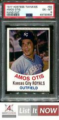 Amos Otis #92 Baseball Cards 1977 Hostess Twinkies Hand Cut Prices