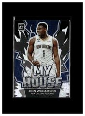Zion Williamson [Holo] Basketball Cards 2022 Panini Donruss Optic My House Prices
