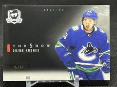 Quinn Hughes Hockey Cards 2021 Upper Deck The Cup Show Black Prices