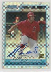 Kendry Morales [Xfractor Autograph] Baseball Cards 2006 Bowman Chrome Prospects Prices