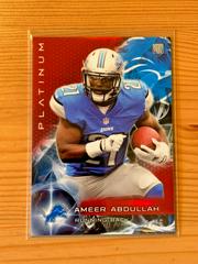 Ameer Abdullah Football Cards 2015 Topps Platinum Prices