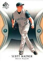 Scott Kazmir #92 Baseball Cards 2007 SP Authentic Prices