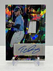 Taylor Walls [Cracked Ice] Baseball Cards 2022 Panini Select Signature Materials Prices