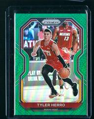 Tyler Herro [Green Prizm] Basketball Cards 2020 Panini Prizm Prices