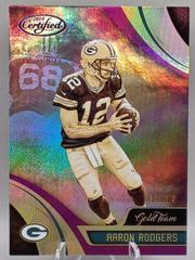 Aaron Rodgers [Mirror Purple] #GT-AAR Football Cards 2018 Panini Certified Gold Team Prices