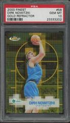 Dirk Nowitzki [Gold Refractor] #58 Basketball Cards 2000 Finest Prices