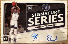 Anthony Edwards #SS-AEW Basketball Cards 2021 Panini Donruss Optic Signature Series Prices