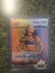 Anna Jay [Full Rainbow Autograph] Wrestling Cards 2022 Upper Deck Allure AEW Color Flow Prices