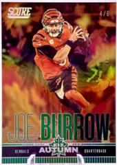 Joe Burrow [End Zone] #3 Football Cards 2023 Panini Score Men of Autumn Prices
