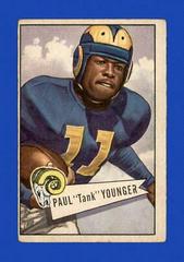 Tank Younger #25 Football Cards 1952 Bowman Large Prices