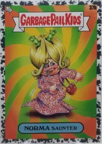 Norma Saunter [Grey] #37b Garbage Pail Kids Intergoolactic Mayhem