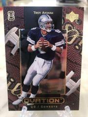 Troy Aikman #15 Football Cards 1999 Upper Deck Ovation Prices