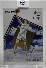 Josh Giddey [Gold] #205 Basketball Cards 2021 Panini Recon Prices