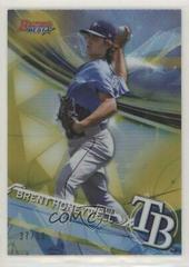 Brent Honeywell [Gold Refractor] Baseball Cards 2017 Bowman's Best Top Prospects Prices