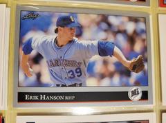Erik Hanson #23 Baseball Cards 1992 Leaf Prices