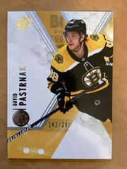 David Pastrnak Hockey Cards 2021 SPx Prices