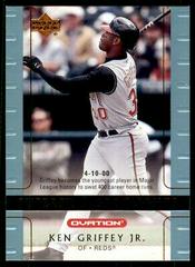 Ken Griffey Jr. #98 Baseball Cards 2002 Upper Deck Ovation Prices