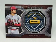 Shohei Ohtani #MVPR-7 Baseball Cards 2022 Topps Japan Edition MVP Patch Relic Prices