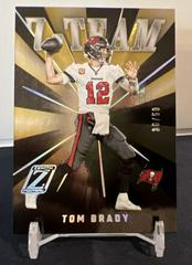 Tom Brady [Copper] #ZT-1 Football Cards 2022 Panini Zenith Z Team Prices