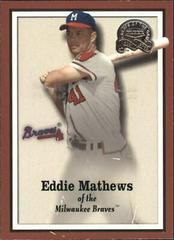 Eddie Mathews Baseball Cards 2000 Fleer Greats Prices