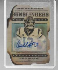 Caleb Williams #BOA-CW Football Cards 2023 Bowman's Best University Autographs Prices