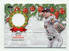 Alex Bregman Baseball Cards 2022 Topps Holiday Relics Prices