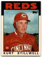 Kurt Stillwell #104T Baseball Cards 1986 Topps Traded Tiffany Prices