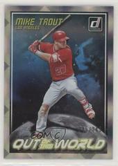 Mike Trout [Silver] #OW3 Baseball Cards 2018 Panini Donruss Out of This World Prices